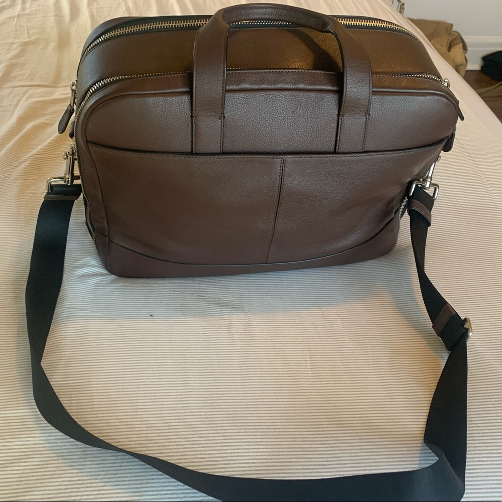 Coach leather satchel
